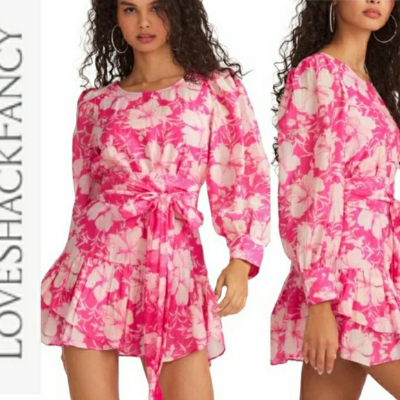 NWT'S Loveshackfancy | Teyana Mini Dress | Size 4 - Picture 2 of 9
